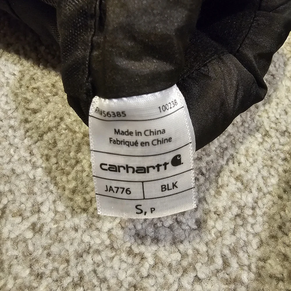 Carhartt Black Insulated Winter Gloves Kids